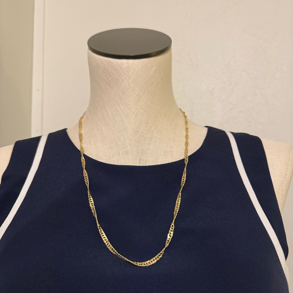 14KT solid Gold 1958 vintage chain